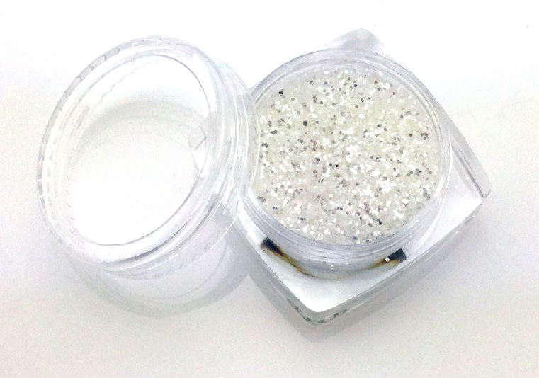 Flitter 1/64,Crystal ezüst 3g 