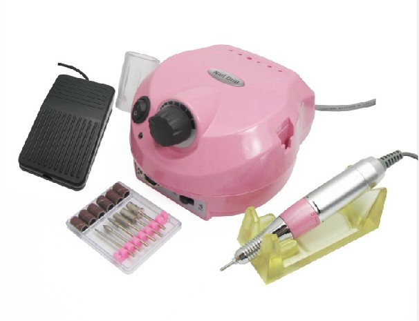 Műköröm csiszológép szett DM-202-Pink