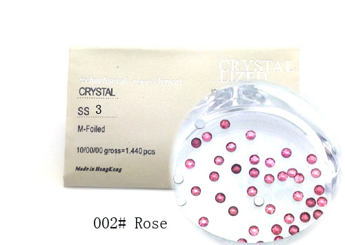 Strasszkő SS3-1440db-002 Rose