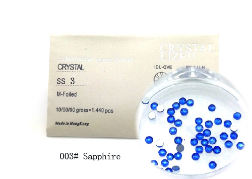 Strasszkő SS3-1440db-003 Sapphire