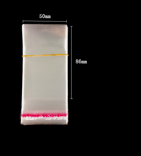 Átlátszó öntapadó opp zacskó 50mm x85mm 200/cs
