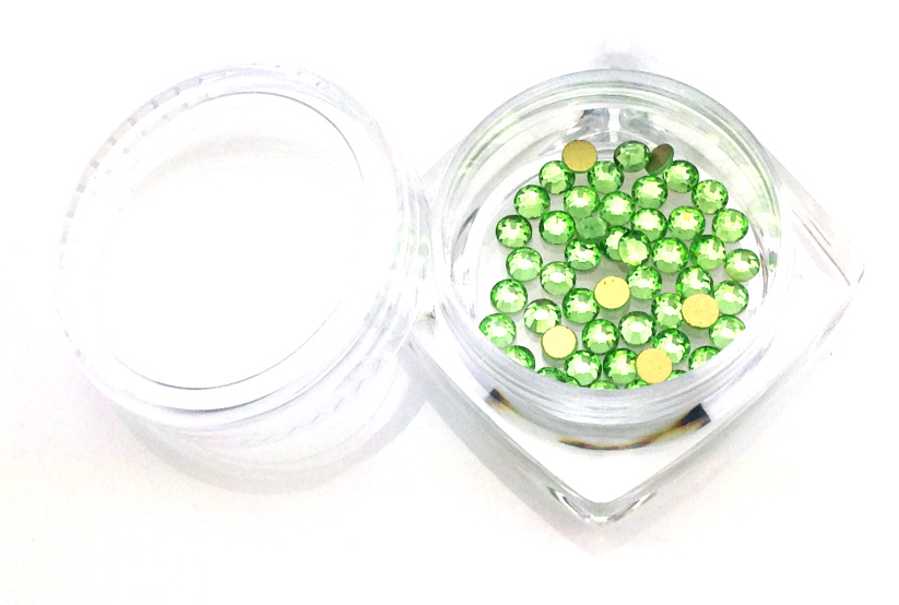 Strasszkő SS10-50db-016 Peridot