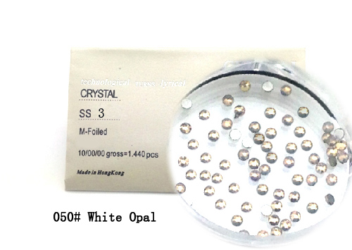 Strasszkő SS3-1440db-050 White Opal