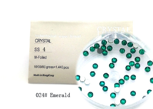 Strasszkő SS4-1440db-024 Emerald