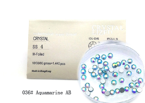 Strasszkő SS4-1440db-036 Aquamarine AB