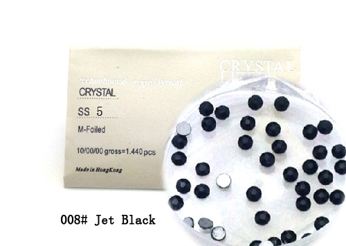Strasszkő SS5-1440db-008 Jet.Black