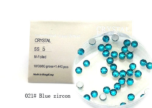 Strasszkő SS5-1440db-021 Blue zircon
