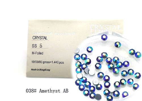 Strasszkő SS5-1440db-038 Amethyst AB
