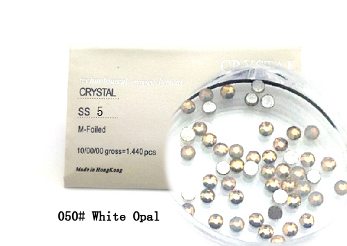 Strasszkő SS5-1440db-050 White Opal