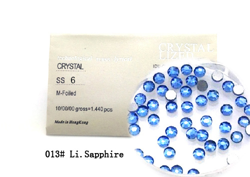 Strasszkő SS6-1440db-013 Li.Sapphire