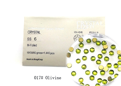 Strasszkő SS6-1440db-017 Olivine