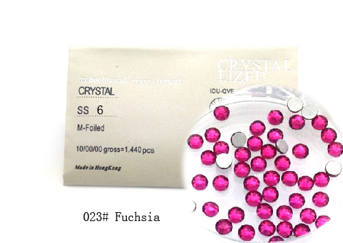 Strasszkő SS6-1440db-023 Fuchsia