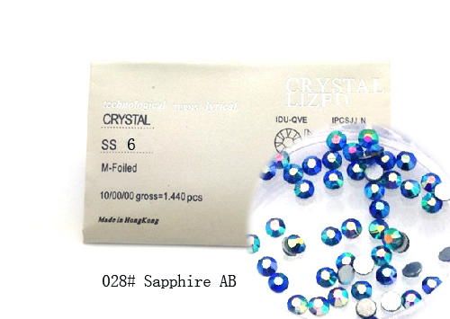 strasszkő SS6-1440db-028 Sapphire AB