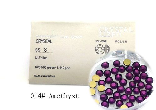 Strasszkő SS8-1440db-014 Amethyst