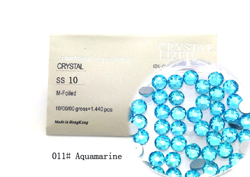 Strasszkő SS10-1440db-011 Aquamarine