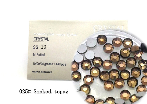 Strasszkő SS10-1440db-025 Smoked.topaz