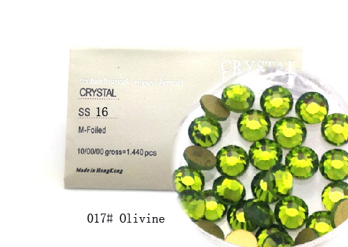 Strasszkő SS16-1440db-017 Olivine