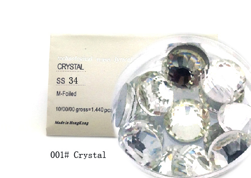 Strasszkő SS34-288db-001 Crystal