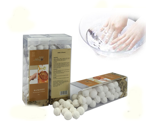 Manikűr áztató golyó 250g - Tejes-mézes illatú