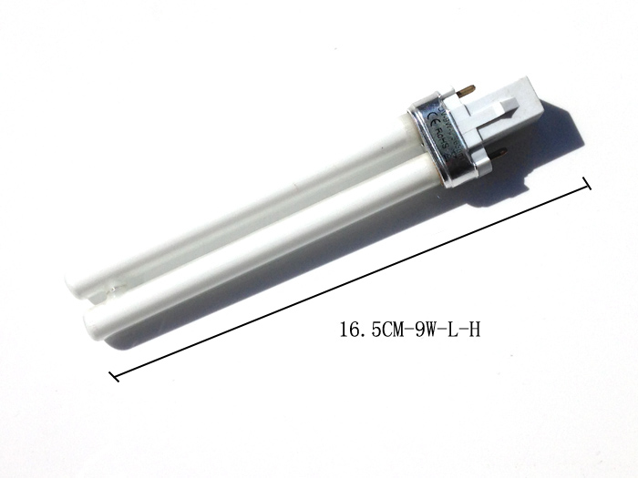 365nm UV cső ,Trafós,16.5cm-9w-L-H