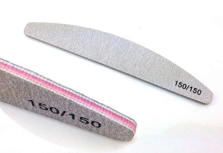 szürke Reszelő íves,középen Pink 150/150