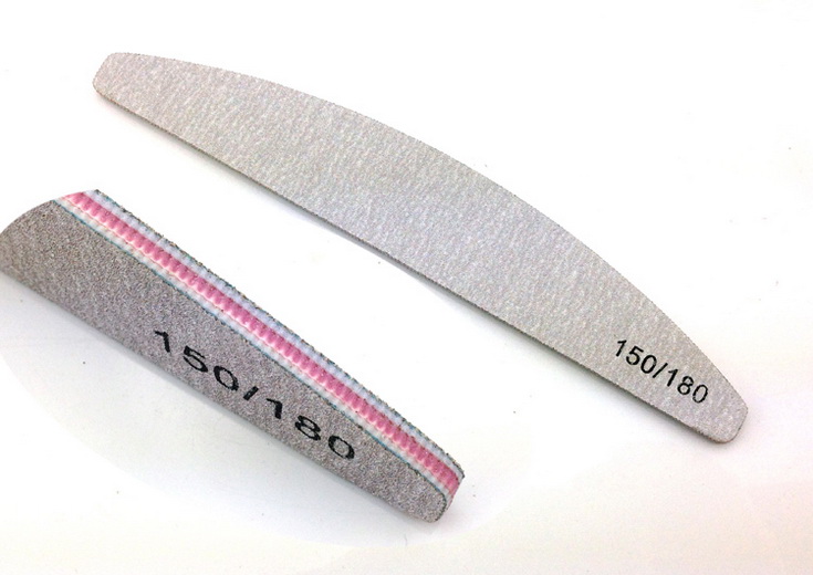 szürke Reszelő íves,középen Pink 150/180