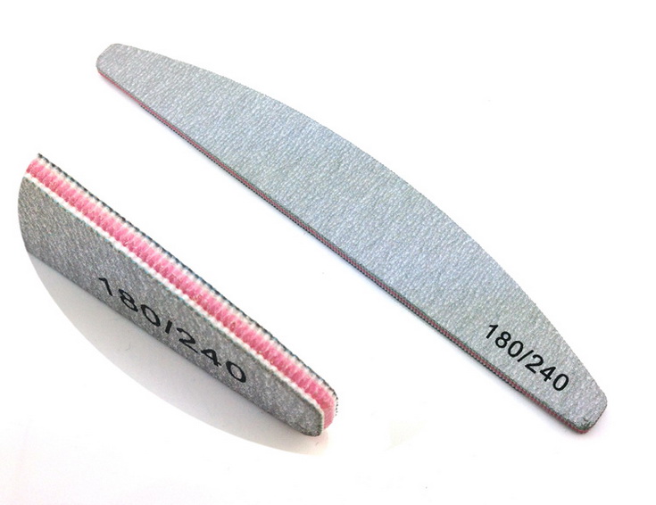 szürke Reszelő íves,középen Pink 180/240