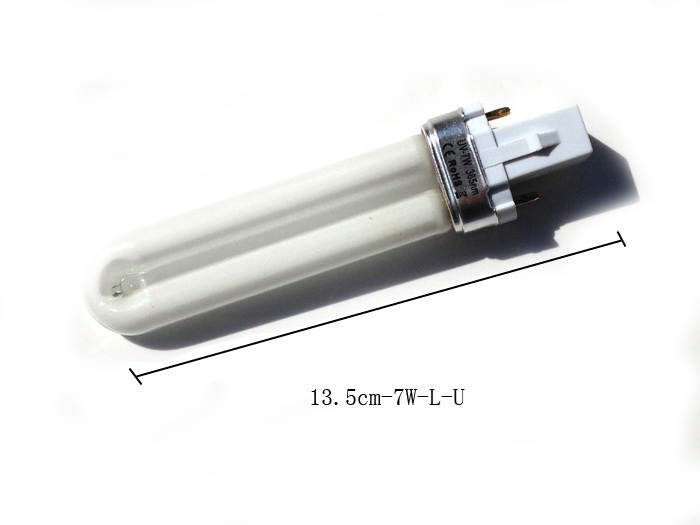 365nm UV cső ,Trafós,13.5cm-7w-L-u