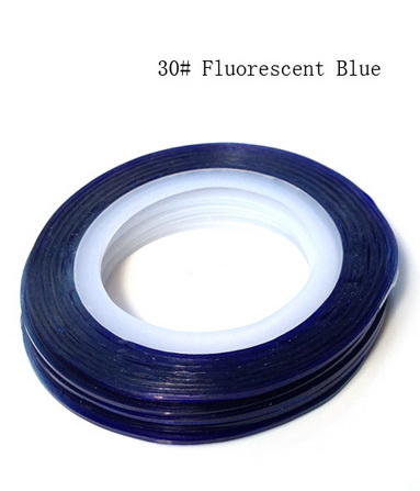Műköröm díszítő csík 30-Fluorescent Blue