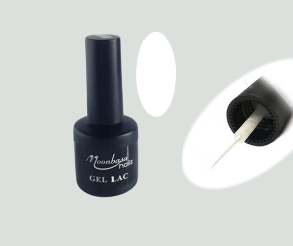 Moonbasanails Tűecsetes Lakkzselé 6ml 6-fehér