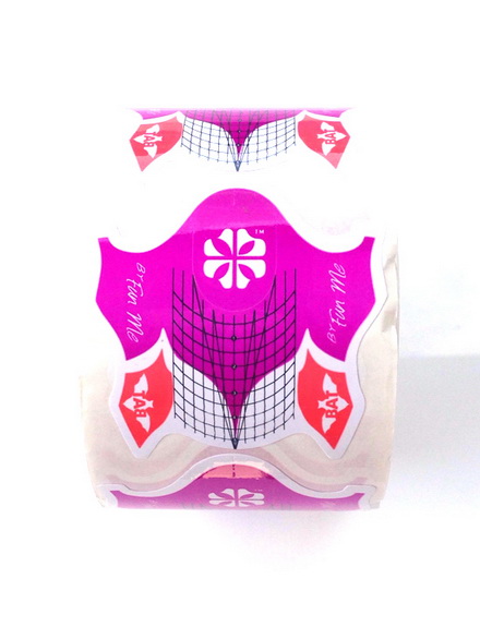 Műköröm sablon 500db - Fuchsia