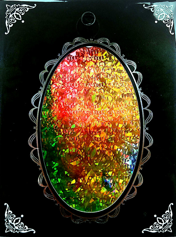 Absztrakt folia,öntapadós 021