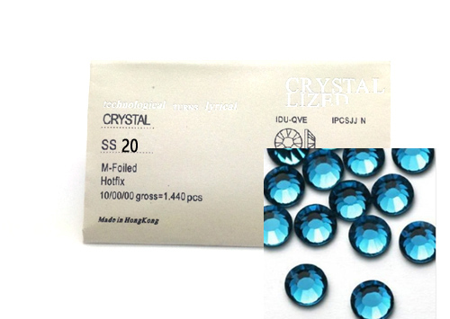 Strasszkő SS20-1440db-021 Blue zircon
