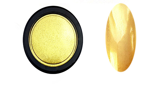 Chrome Mirror pigmentpor-arany
