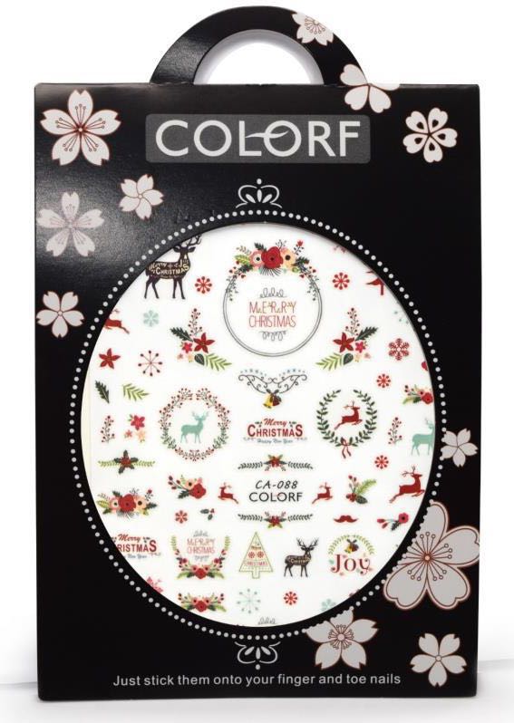 Christmas Nail sticker ,self-adhesive