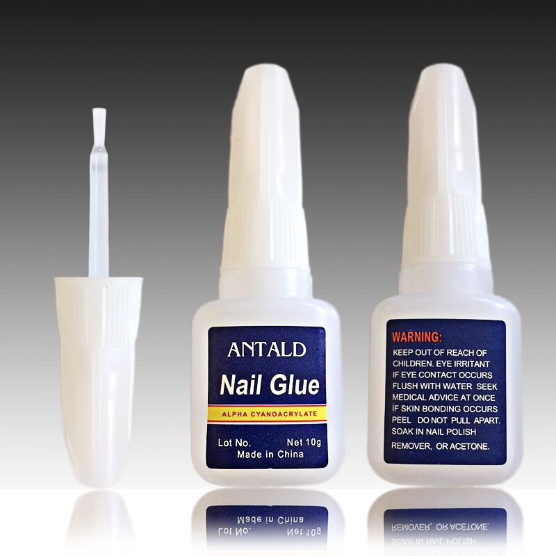 Ecsetes műköröm ragasztó-clear -10ml