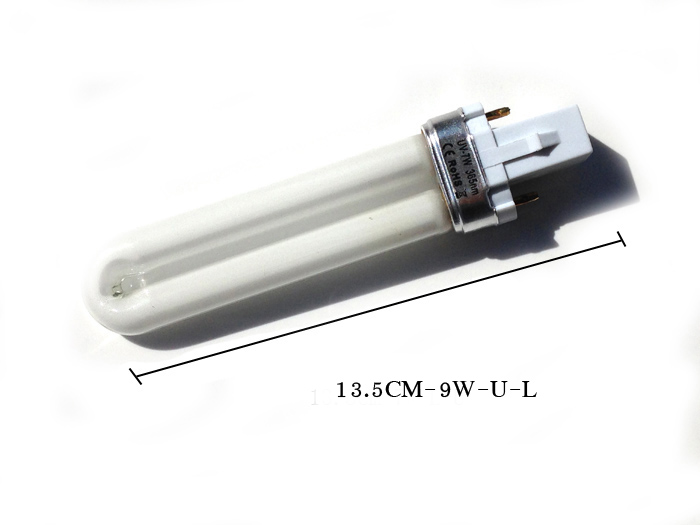 365nm UV cső ,Trafós,13.5cm-9w-L-u