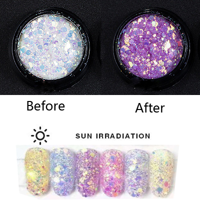 UV színváltó glitter
