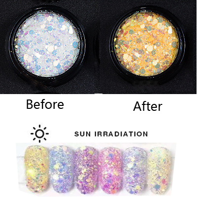 UV színváltó glitter