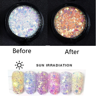 UV színváltó glitter