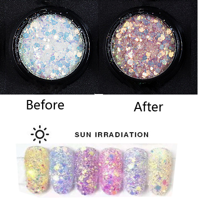 UV színváltó glitter