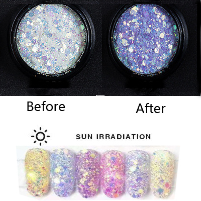 UV színváltó glitter