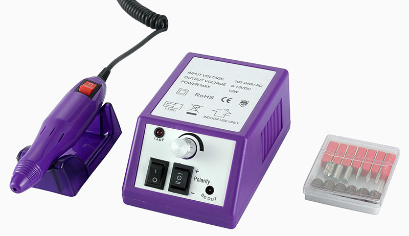Műköröm csiszológép SET HBS-025N，lila