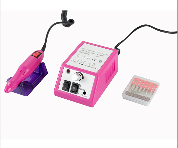 Műköröm csiszológép SET HBS-025N，fuchsia