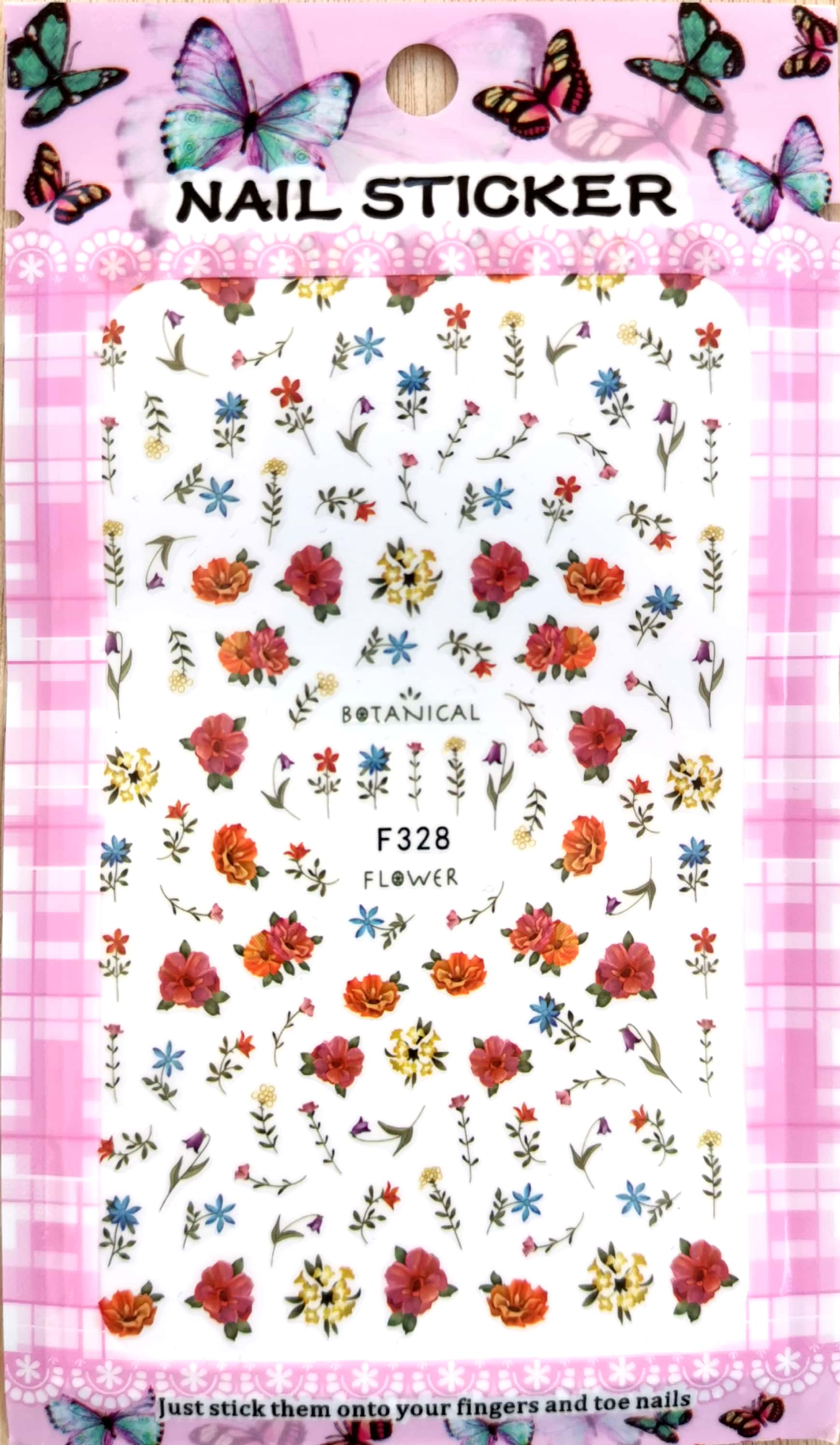 Köröm Matrica,öntapadós, F328