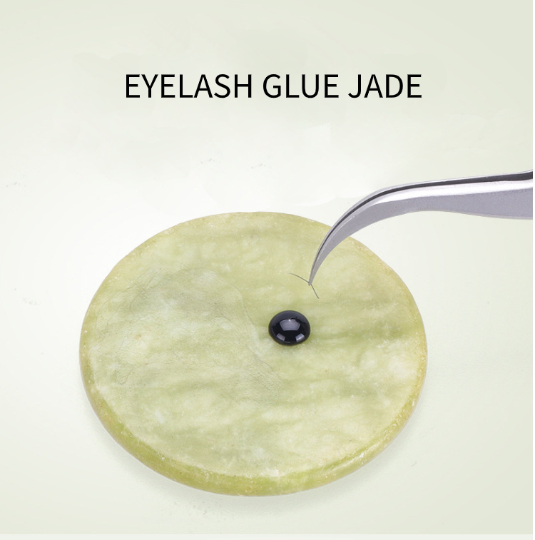 Jade kő ragasztótartó 5cm
