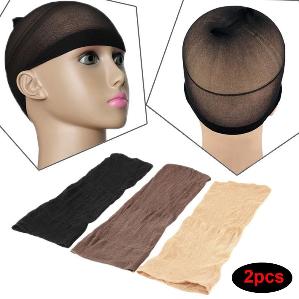 2db Nylon harisnya paróka sapka，Bőrszín