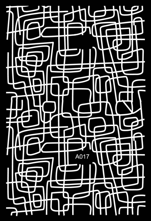Köröm Matrica,öntapadós,A017-white