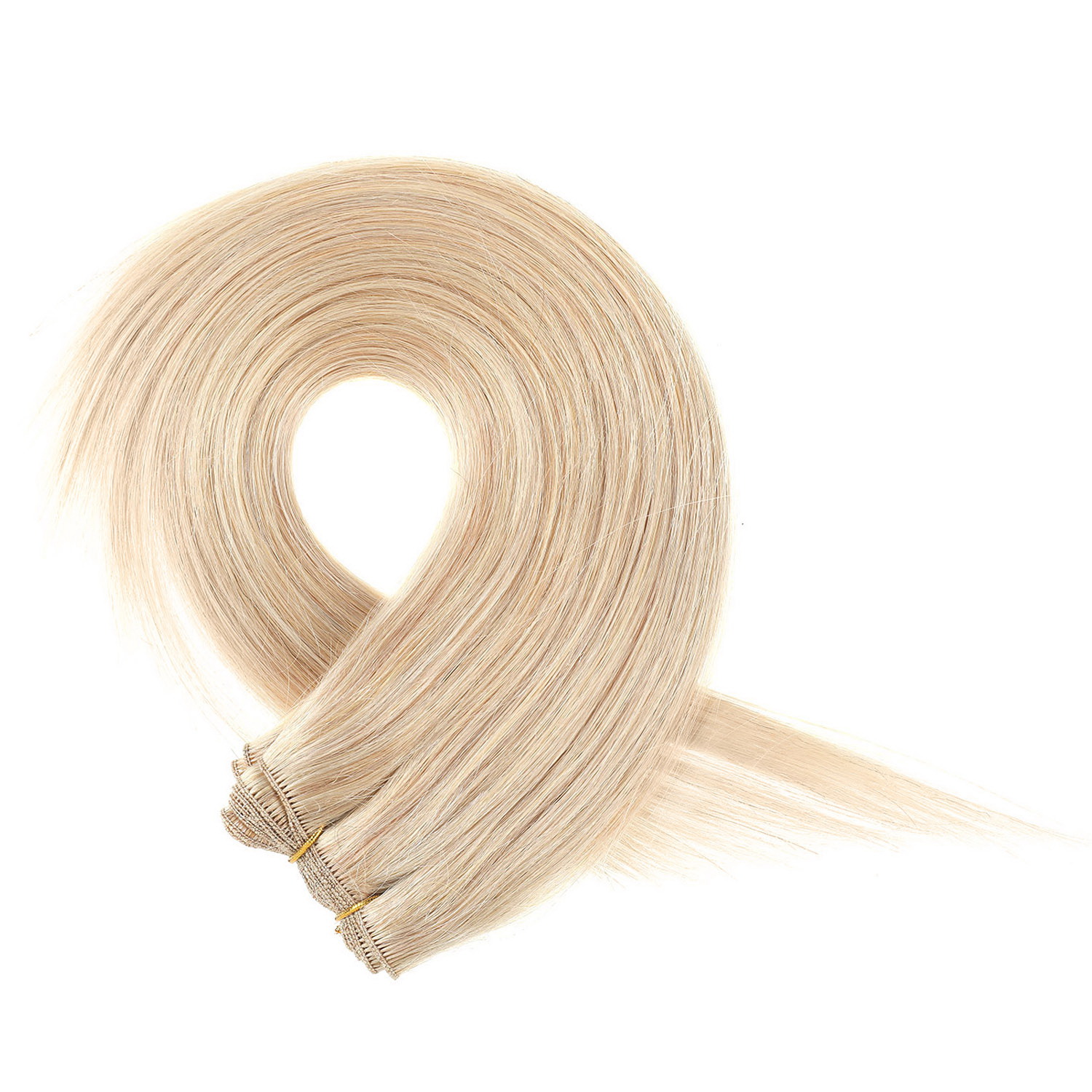 Kézi Tresszelt 100% eredeti haj 100gr，color 16#