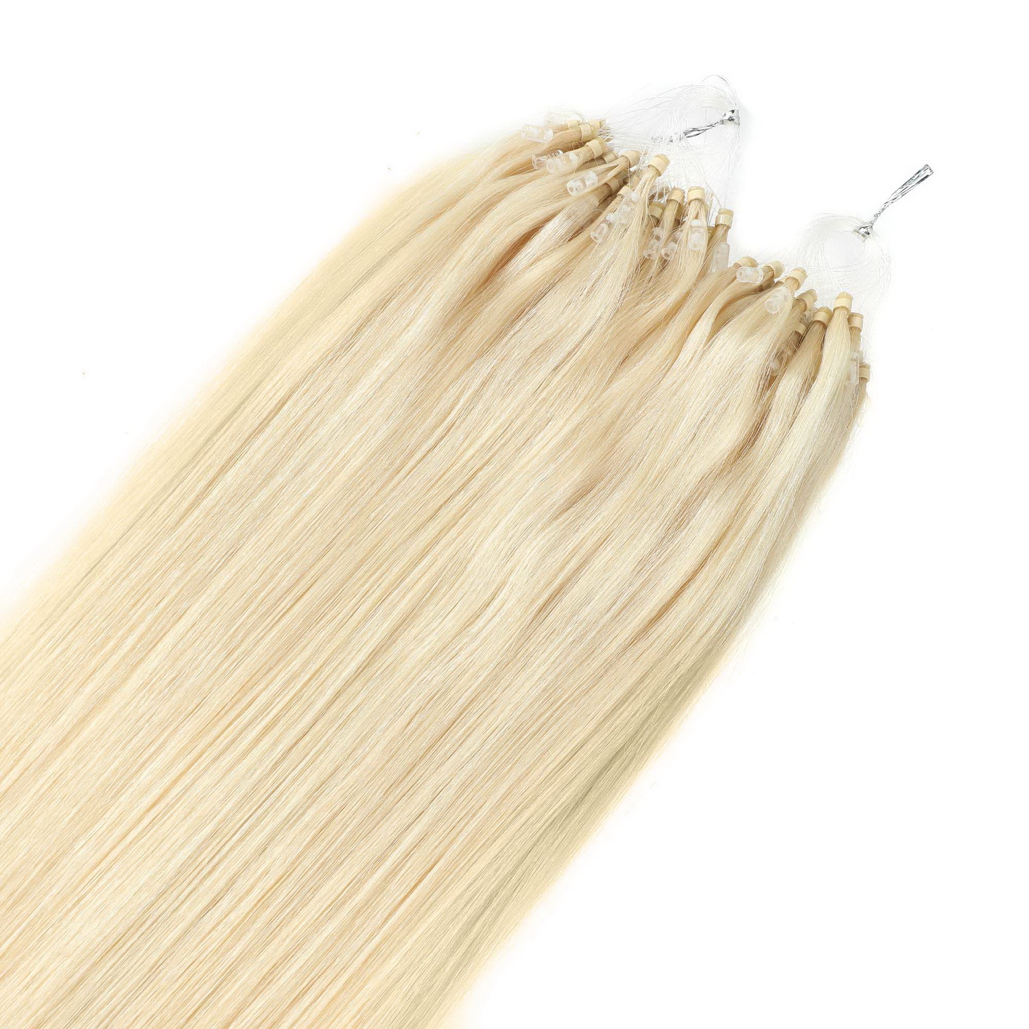 Loops hair extension，100% eredeti haj 100gr，color 613#，